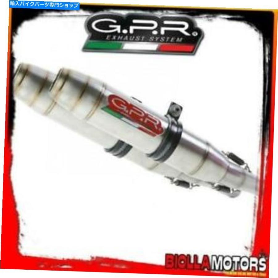 サイレンサー キットサイレンサーGPRホンダVFR 800 V-TEC 800CC 2002-2013承認されたDeeptone Inox H.65 KIT SILENCER GPR HONDA VFR 800 V-TEC 800CC