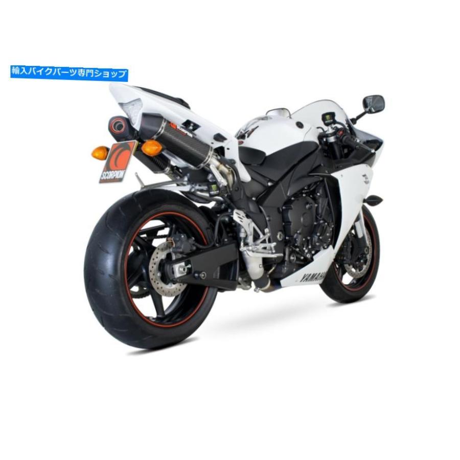 サイレンサー ヤマハYZF-R1スコーピオン排ガスセットパラレル2カーボンファイバースリーブ Yamaha YZF-R1 Scorpion Exhaust Serket Parallel 2 Carbon