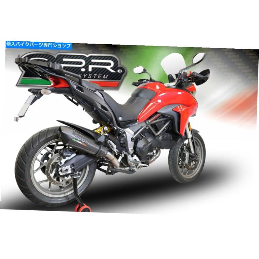 サイレンサー DUCATI MULTISTRADA 950 2017-19 E4 GPR GP EVO4ジェイビング＆ハッジルシス - 事あたらしいのかた書きを書きあらわすする Ducati Multistrada 950