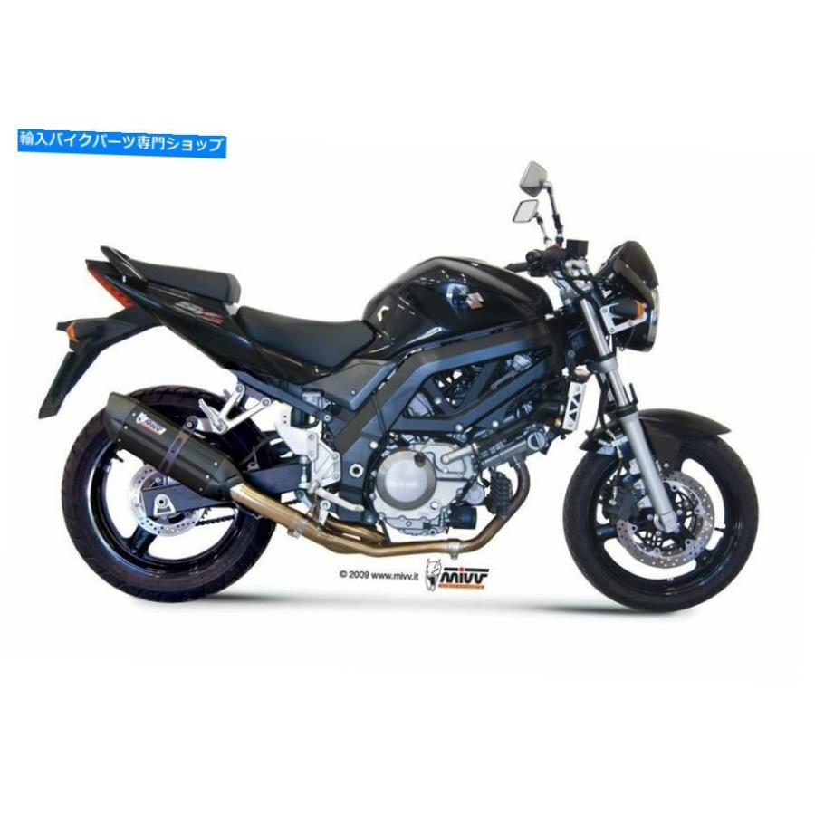 サイレンサー スーステスV 650 2011 Suono MIVVスチールブラック+カット - オリジナルのタイトルを表示する エキゾーストマスV 650 2010 2011 Suono MIVV Ste_1
