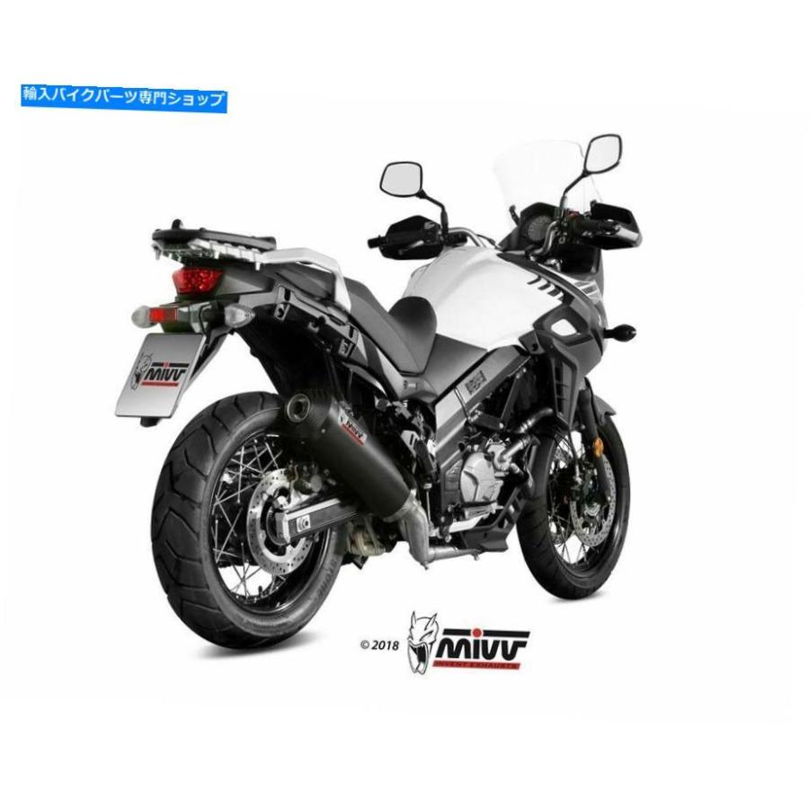 サイレンサー スコードDL V-Strom 650排気MIVVヘルシル2017-メーカーCC