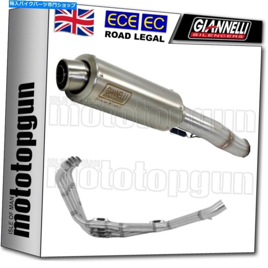 サイレンサー Giannelli Full System Exaust Homcat X-Pro StカンダCBR 650 R 2017 17 2018 18-オリジナルのタイトルを表示 GIANNELLI FULL SYSTEM EX