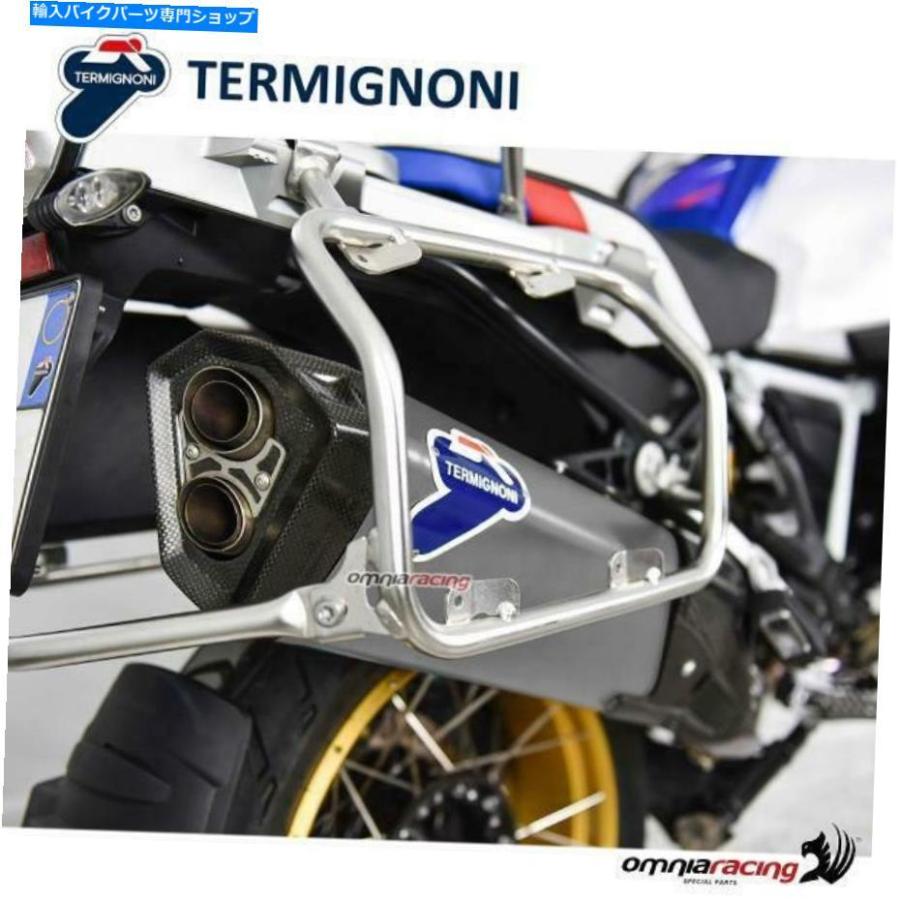 サイレンサー コタン=カルシャルミニAdvストリーリーチュール-BMW R1250GS 2020-オリジナルのタイトルを表示 チタン排気テルミニADVストリートリーガ