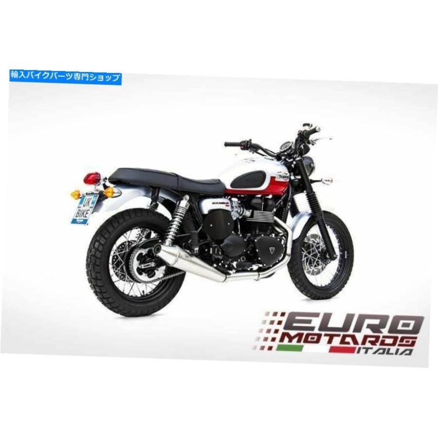 サイレンサー Triumph Scrambler版入り口・入口押しとどめる - 2016 Zard排気ガス場シス+ローチル - 一風変わったのかた書きを見せびらかす Triumph Scrambler 教え込むこと模範例 Till 2016 バイク-車、バイク、自転車