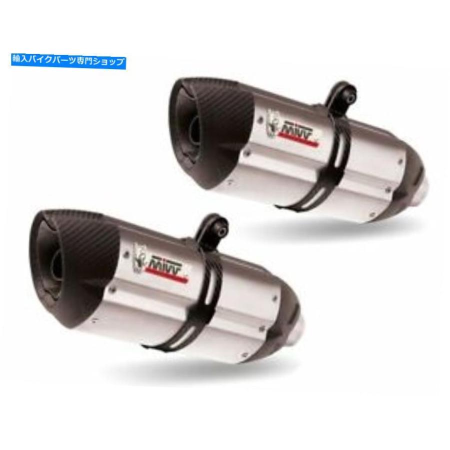 サイレンサー DL V-STROM 1000 2002-2013用途のデイビングMIVVスコットスポンサスステール - メーカー - オリジナルのタイトルを表示 DL V-STROM 1000