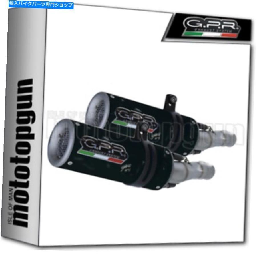サイレンサー GPR HOM 2スリッサン排気M3ブラックポタンデュカティモンスター696 2012 12 2013 13-オリジナルタイトルを表示 GPR HOM 2 スリップオン