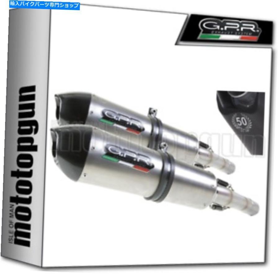 サイレンサー GPR HOM 2スリッサン排気GPEカタリアーザイヤーコート1100 EVO 2010 10-オリジナルタイトルを表示 GPR HOM 2 スリップオン 排気GPE チタ