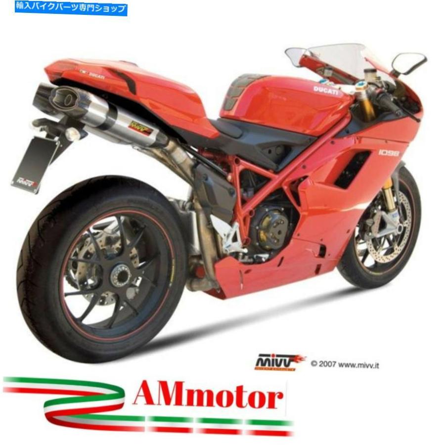 サイレンサー MIVV DUCATI 1098 07 - 2011年捕鯨イス2スリップパンスーペンスメンバースコンジョール - オリジナルのタイトルを表示 Mivv Ducati 1098