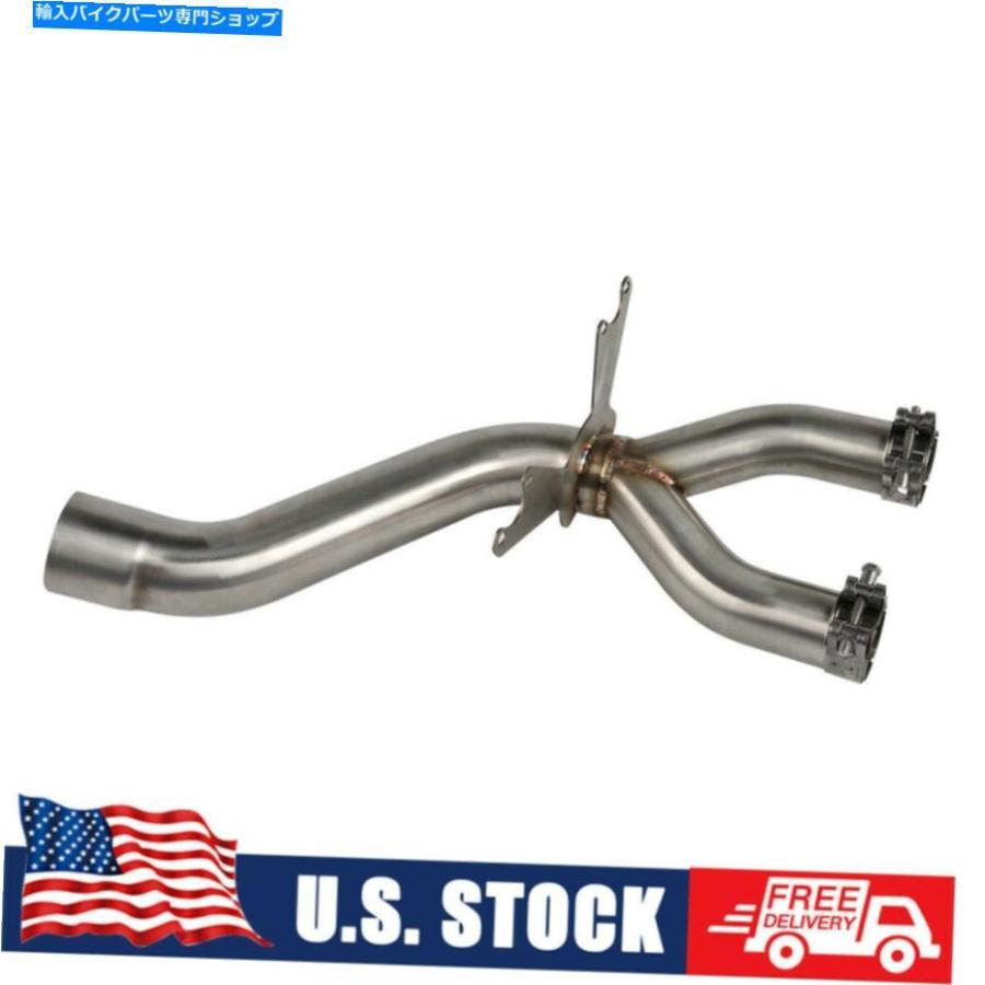 サイレンサー BMW S1000RR 2012-2014のためのオートバイのステンレス鋼の排気マフラーデ-キャットパイプ Motorcycle Stainless Steel Exhaust Muffler