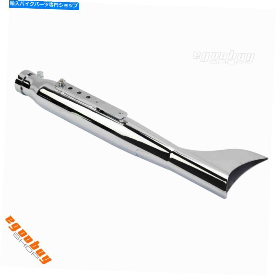 サイレンサー ハーリーソフトダイナボバー用ホートパイ160mm亜鉛亜鉛キアイアンドララー - オリジナルのタイトルを表示 Harley Softail Dyna Bobber用_2