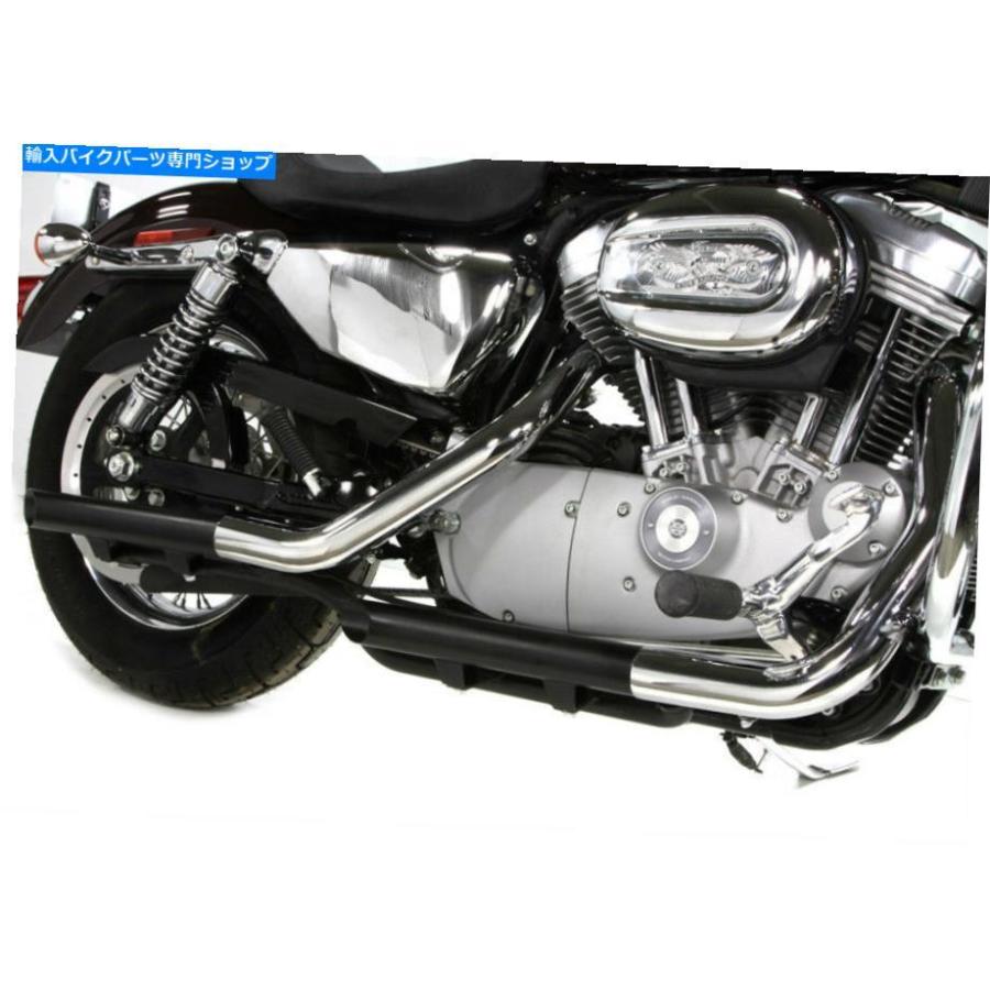 サイレンサー ラッキスリンシュトラチオブマイカイレイクシューズパラークスションカーリースポーツスターXL 2004-13-一風変わったのかた書きを見せびらかす ブ マフラー-車、バイク、自転車-バイク