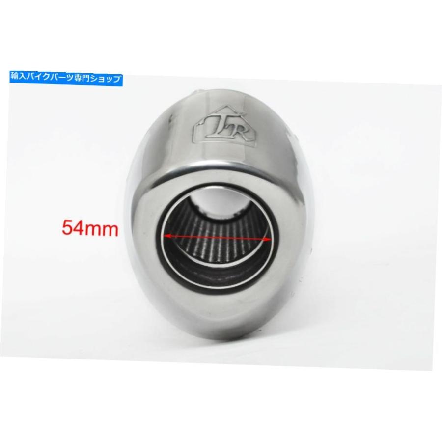 サイレンサー ファートイェーチルS /スミールT304ペーカースメストフレーラー54mm / 2.13 \" - オリジナルのタイトルを表示する オートバイ ユニバーサの画像
