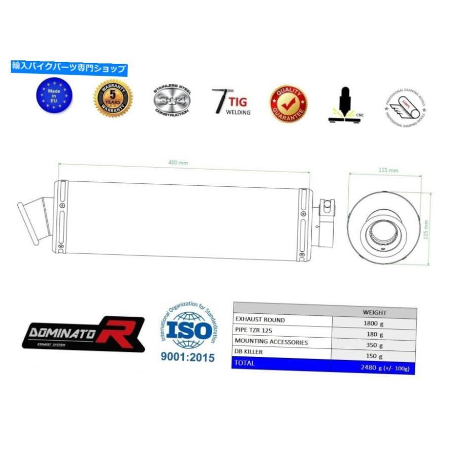 サイレンサー エースマイレッフカラーカラーシーターラブン?TZR125 + DBカラー - オリジナルのタイトルを表示 エキゾーストサイレンサー マフラー ドの画像