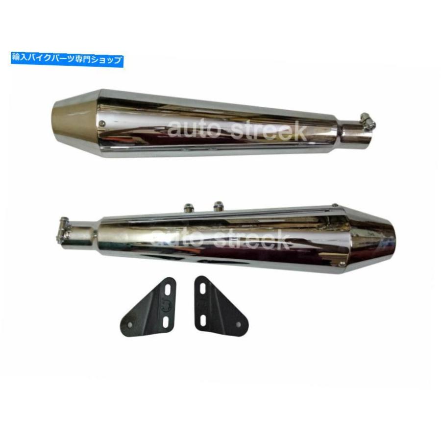 サイレンサー Royal Enfield Itew Thear 650ccクローダ￥1,070 Royal Enfield インターセプター 650cc クローム 排気 マフラー サイレンサー- show or