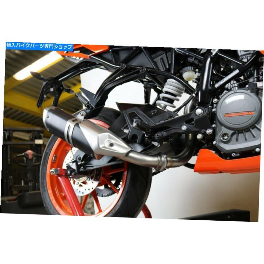 サイレンサー KTM Duke 390 2017/18/19排気カットサイエルGPRソート・スター・ディスターズ KTM DUKE 390 2017/18/19 排気デキャットパイプ GPR エキゾーの画像