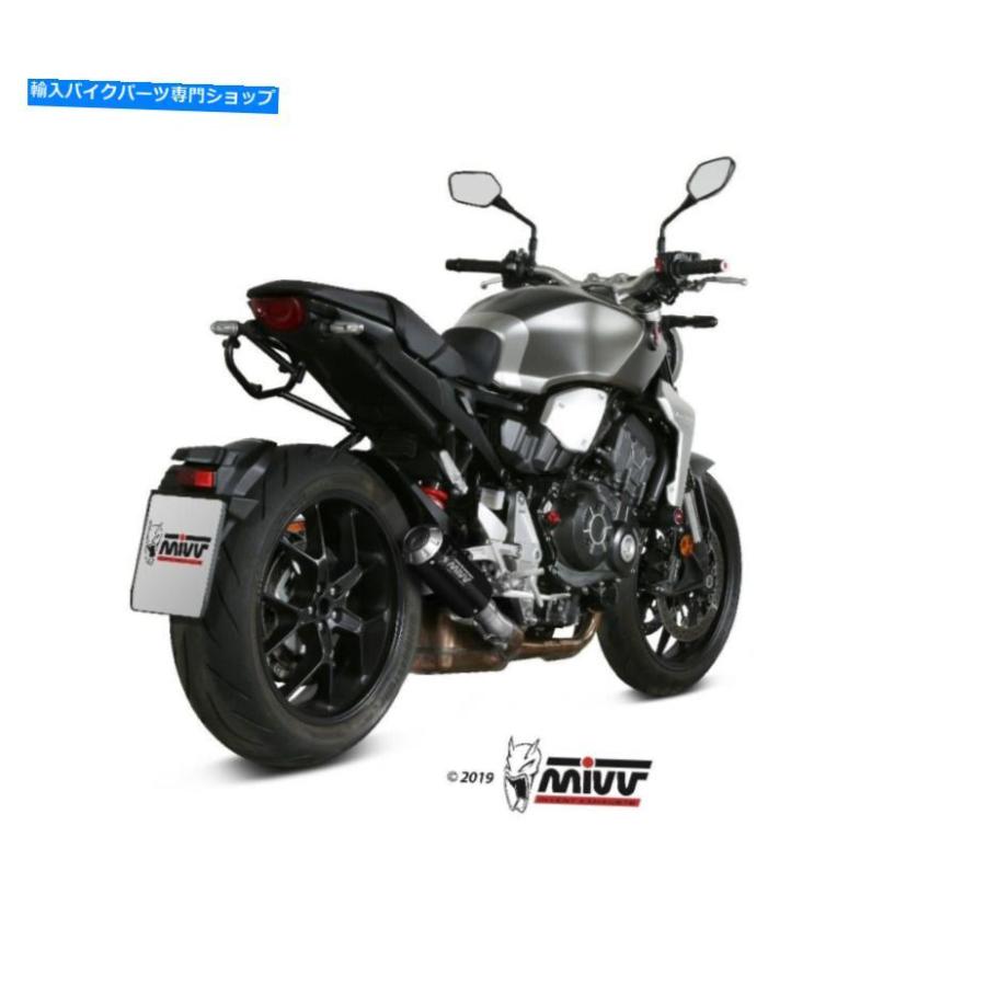サイレンサー Honda CB 1000 R 2018> 2019年用途MIVVV承認承認済み済み排気ラッラーM3ブラックスメル - オリジナルのタイトルを表示 HONDA CB 1000 Rの画像