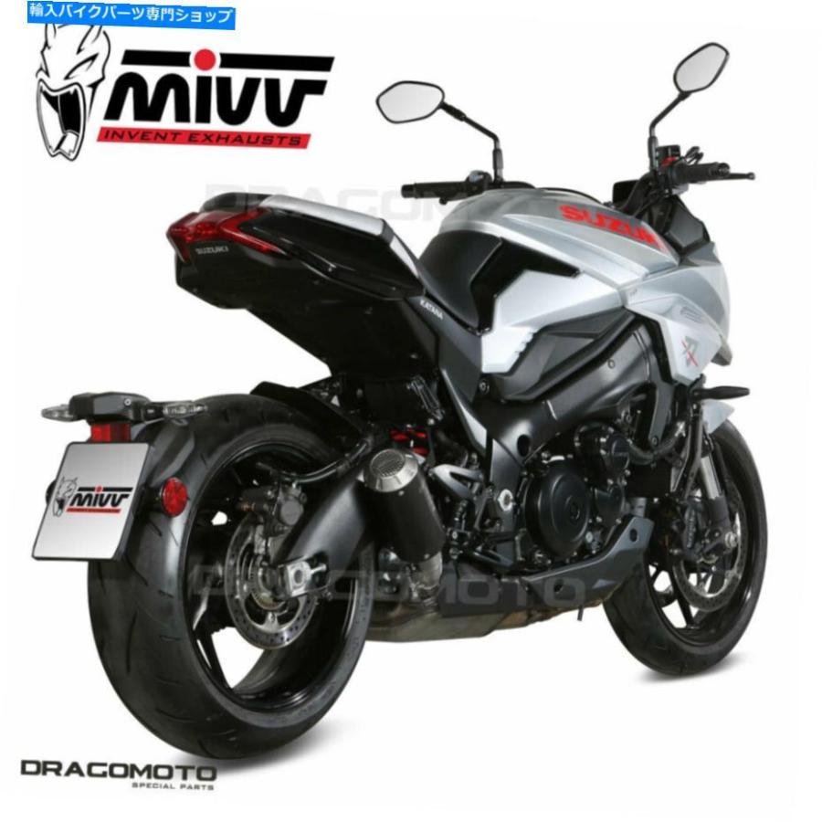 サイレンサー バーステスGSX-S 1000カタラム2020 MK3 MIVVスパールブラックS.056.LM3B-オリジナルのタイトルを表示 エキゾースト スズキ GSX-S 1000の画像