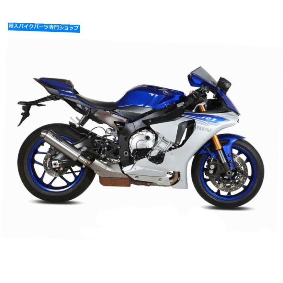 サイレンサー ▲YZF 1000 R1 2015> 2016用ソープストレートMIVVマフラーGPスチール - オリジナルのタイトルを表示 ヤマハ Yzf 1000 R1 2015 > 2016 用の画像