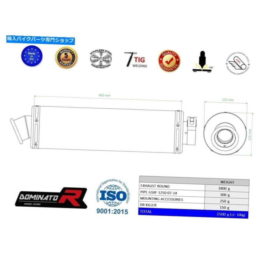 サイレンサー ソース・デイビードゥラー・ラーランド・スコードGSXF 1250 07-14 + DBブラーバー - オリジナルのタイトルを表示 エキゾーストサイレンの画像