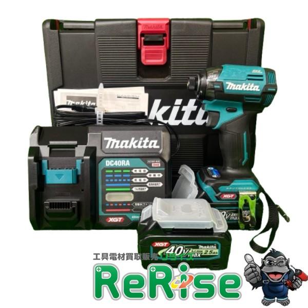 マキタ makita TD002GRDX インパクトドライバ ブルー 40Vmax 2.5Ah  フルセット 未使用 ランクS | マキタ