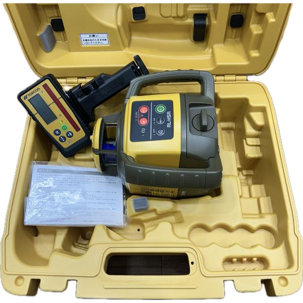 TOPCON トプコン RL-H5A 受光器 LS-100D ローテーティングレーザー 回転レーザー ※三脚なし※ 未使用 ランクSの画像