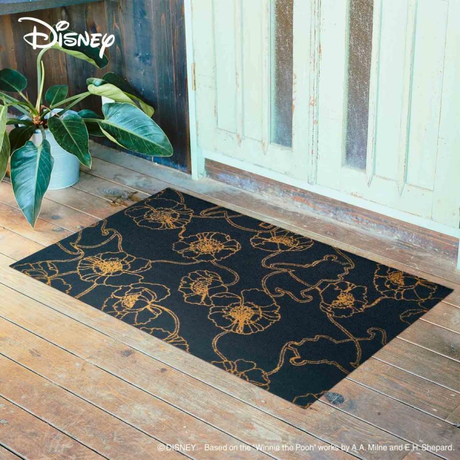 洗える 滑り止め 玄関 デスクマット 75cm 1cm ウォッシュドライ 防炎 玄関マット キャラクター Bk Bk Reroom 通販 Yahoo ショッピング