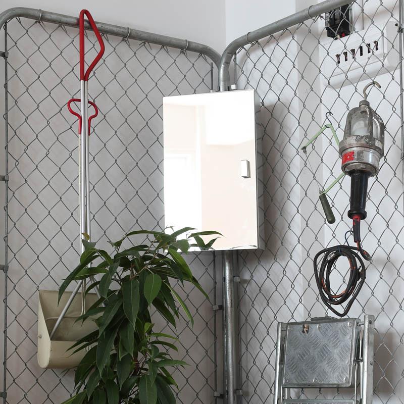 DULTON（ダルトン） おしゃれ ステンレス コーナー キャビネット