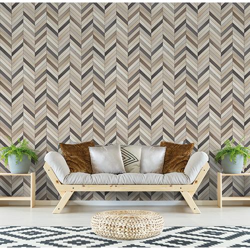 貼って剥がせる壁紙 フリース 大人気ヘリンボーン柄のフリース壁紙 Fe251 Fe251 Reroom 通販 Yahoo ショッピング