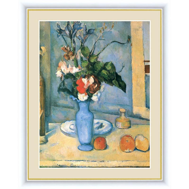 絵画 アート額絵 ポール セザンヌ 青い花瓶 52 42cm G4 Bm060 F6 Reroom 通販 Yahoo ショッピング
