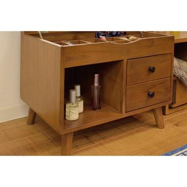 DULTON（ダルトン） カワイイ ドレッサー アクセサリー収納 鏡付き