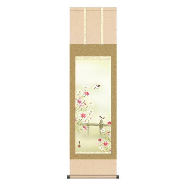 掛け軸 景文之筆 雪中花鳥之図 Yahoo!オークション -「雪中」(花鳥