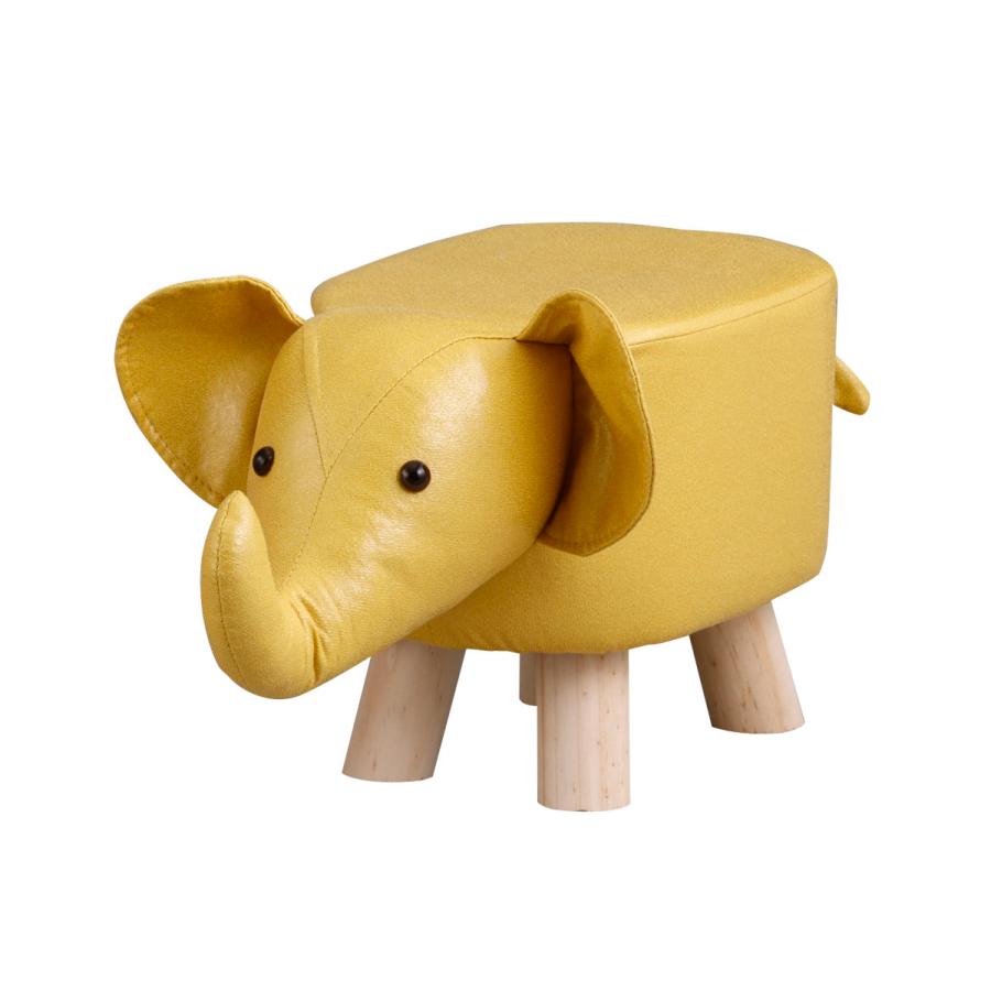 アビテ ティーア・スツール 動物 エレファント キッズチェア イエロー rd-601-ye | 