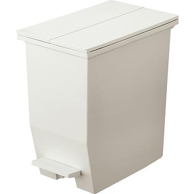 ゴミ箱 キッチン 分別 ペダルオープンツイン45 RSD-78WH ホワイト 45L ペダルダストボックス(2個入) キャスターの画像