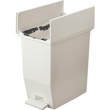 ゴミ箱 キッチン 分別 ペダルオープンツイン45 RSD-78WH ホワイト 45L ペダルダストボックス(2個入) キャスターの画像