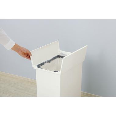 ゴミ箱 キッチン 分別 ペダルオープンツイン45 RSD-78WH ホワイト 45L ペダルダストボックス(2個入) キャスターの画像