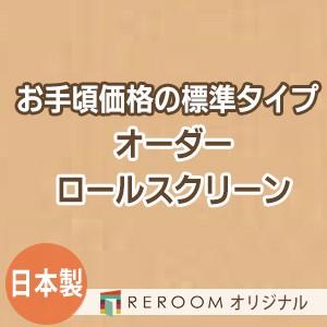 ロールスクリーン オーダー ロールカーテン 標準 幅31cm〜100cm×高さ10cm〜100cm S605-A