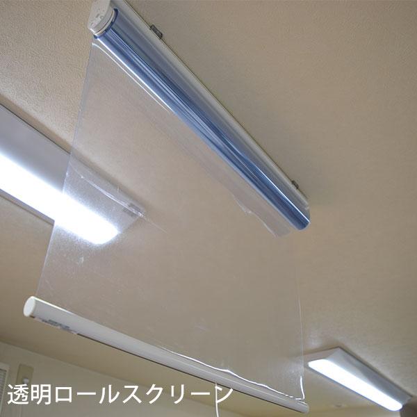 国産 ウイルス対策 透明 ロールスクリーン 飛沫感染防止 透明ロールスクリーン 受付 ビニールカーテン 工場 幅1cm 高さ0cm 72時間限定タイムセール Drfhchowdhury Com