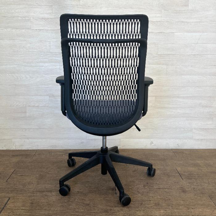 中古 UCHIDA ウチダ オフィスチェア 肘あり AJ CHAIR 2018年製 布張り  