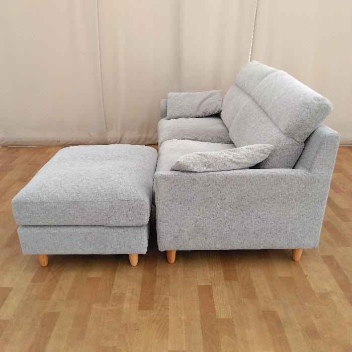 大川家具 ソファ 2.5人掛け モントレー オットマン