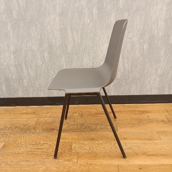OKAMURA オカムラ ミーティングチェア concept wiesner hager グレー 会議用チェア ミーティングチェア スタッキングの画像