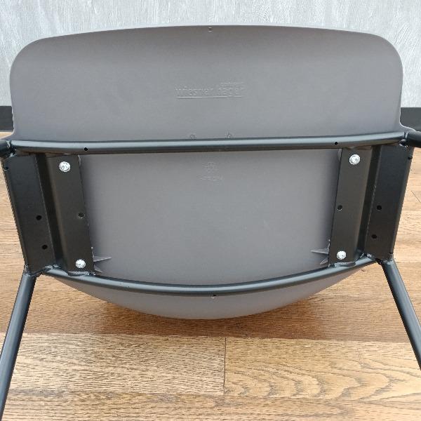OKAMURA オカムラ ミーティングチェア concept wiesner hager グレー 会議用チェア ミーティングチェア スタッキングの画像