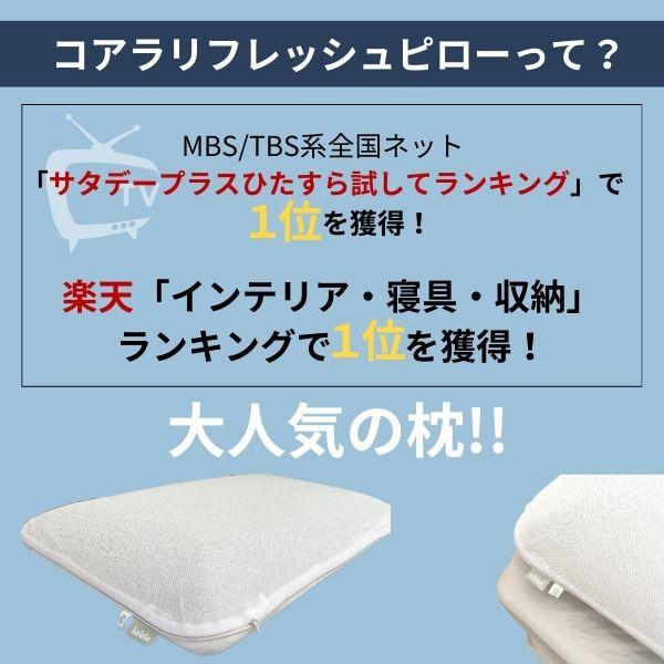 テレビ紹介品 中古 koala コアラ 枕 リフレッシュピロー 502-0007 まくら マクラ 肩こり 首こり ピロー サタプラ 枕 試してランキング |  | 02