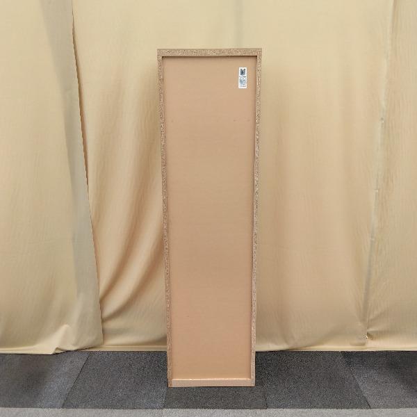 直接引取OK！ 中古 右開き ブラウン 天然木調オープンキャビネット_2