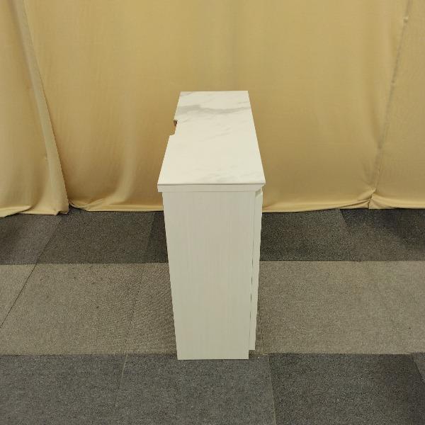 中古 キャビネット 両開き Caato/カット  カウンター下収納 キャビネットの画像
