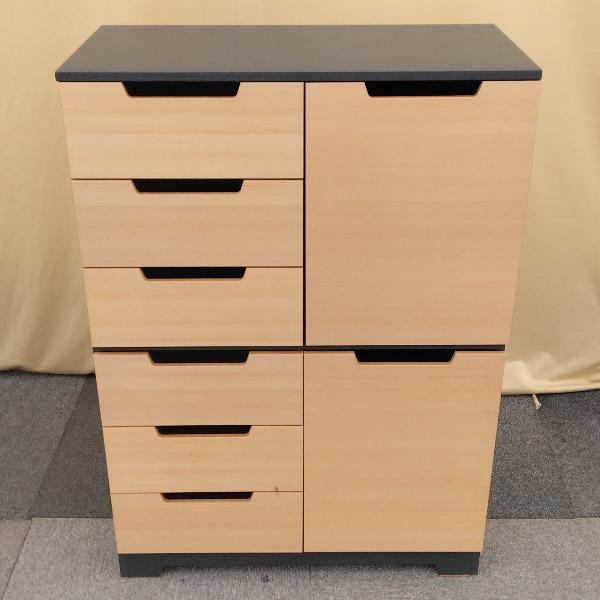 中古 リビング壁面収納 システム収納 Kirsika キルシッカ キルシッカ ルーター収納 ミニキャビネット |  | 01