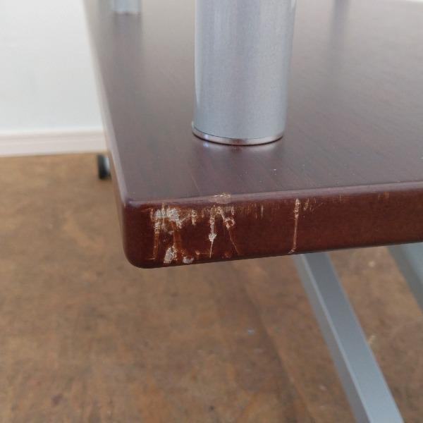 中古 昇降式 ダイニングテーブル 昇降テーブル ガラス天板 : ReSACO