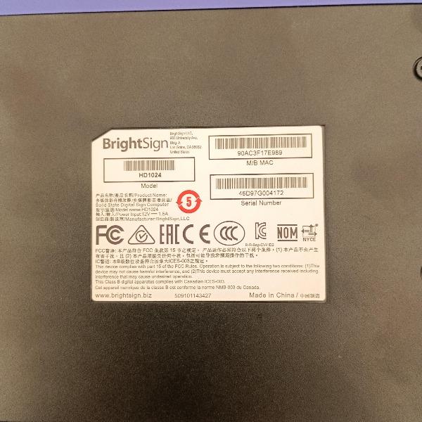 セット商品 カシオ プロジェクター XJ-UT352W ホワイト BrightSign デジタルサイネージ 専用 再生プレーヤー_11