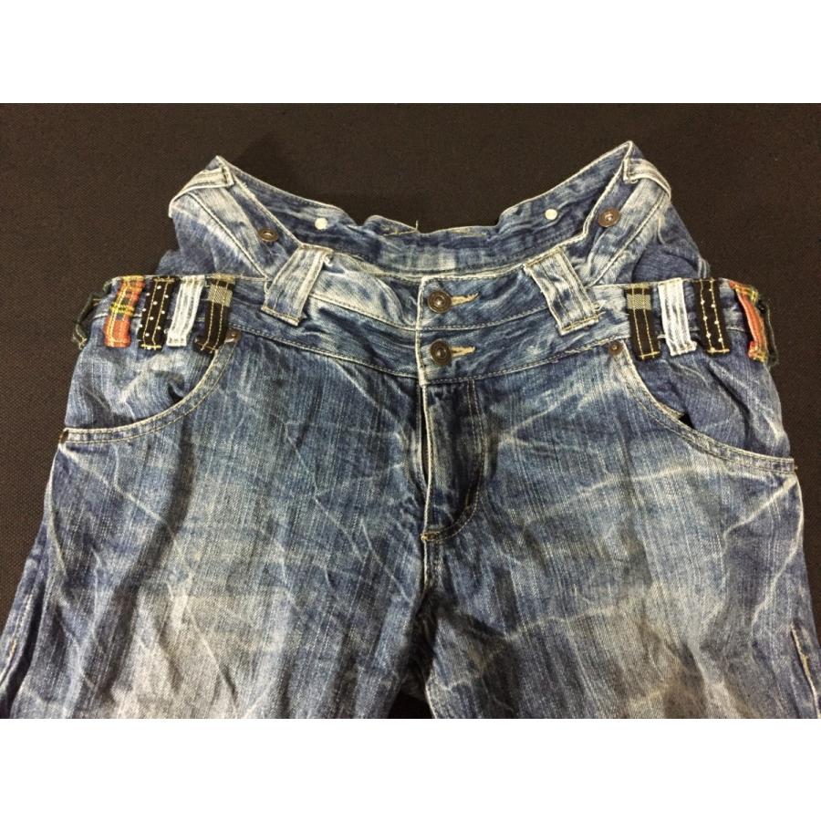 ダブル ダボダボ デニム ジーンズ レディース W64 中古 リサイクルストア リセール 通販 Yahoo ショッピング