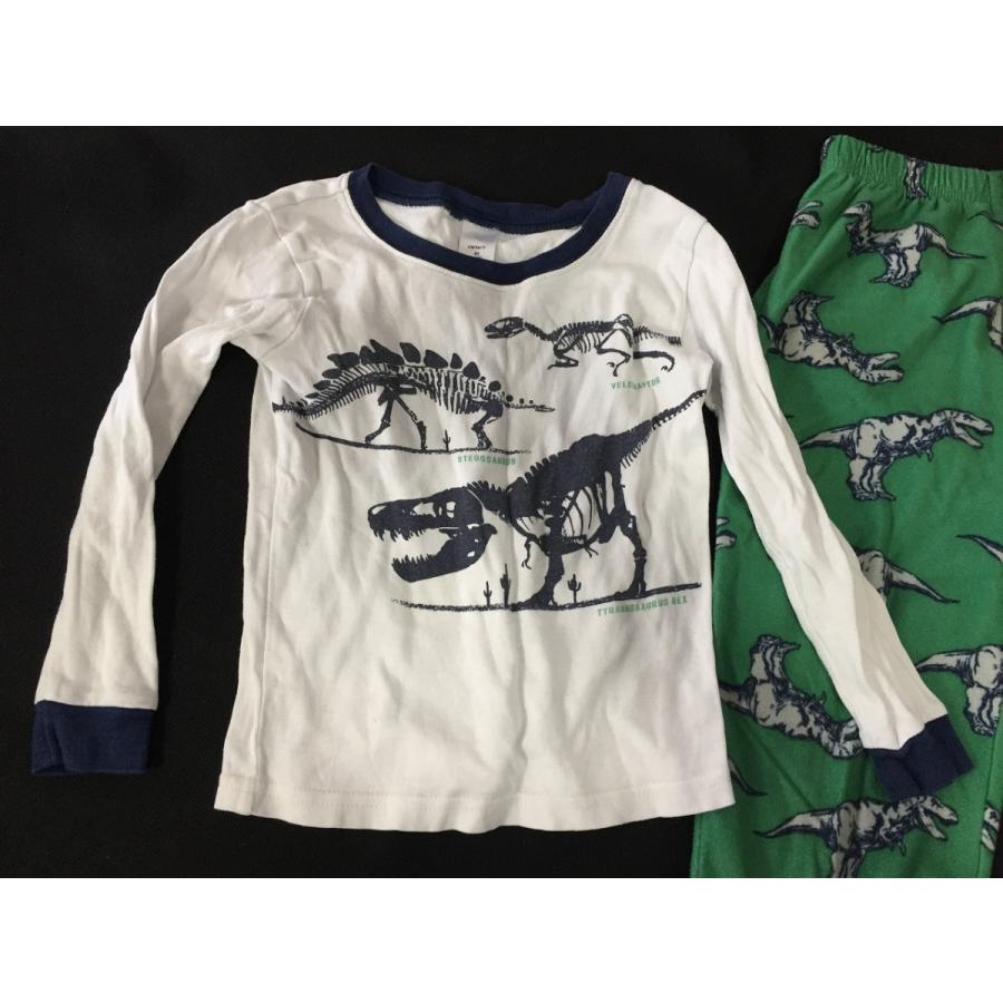 カーターズ Carter S 4tサイズ 長袖tシャツ 白 紺 とパジャマ下グリーン やや美品 中古 送料198円２点セット H キッズ パジャマ リサイクルストア リセール 通販 Yahoo ショッピング
