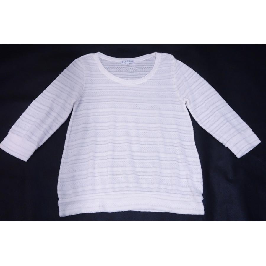 Closshi しまむら レディス 七分袖 レース ニット セーター レディース その他袖 M 白 美品 送料198円 リサイクルストア リセール 通販 Yahoo ショッピング